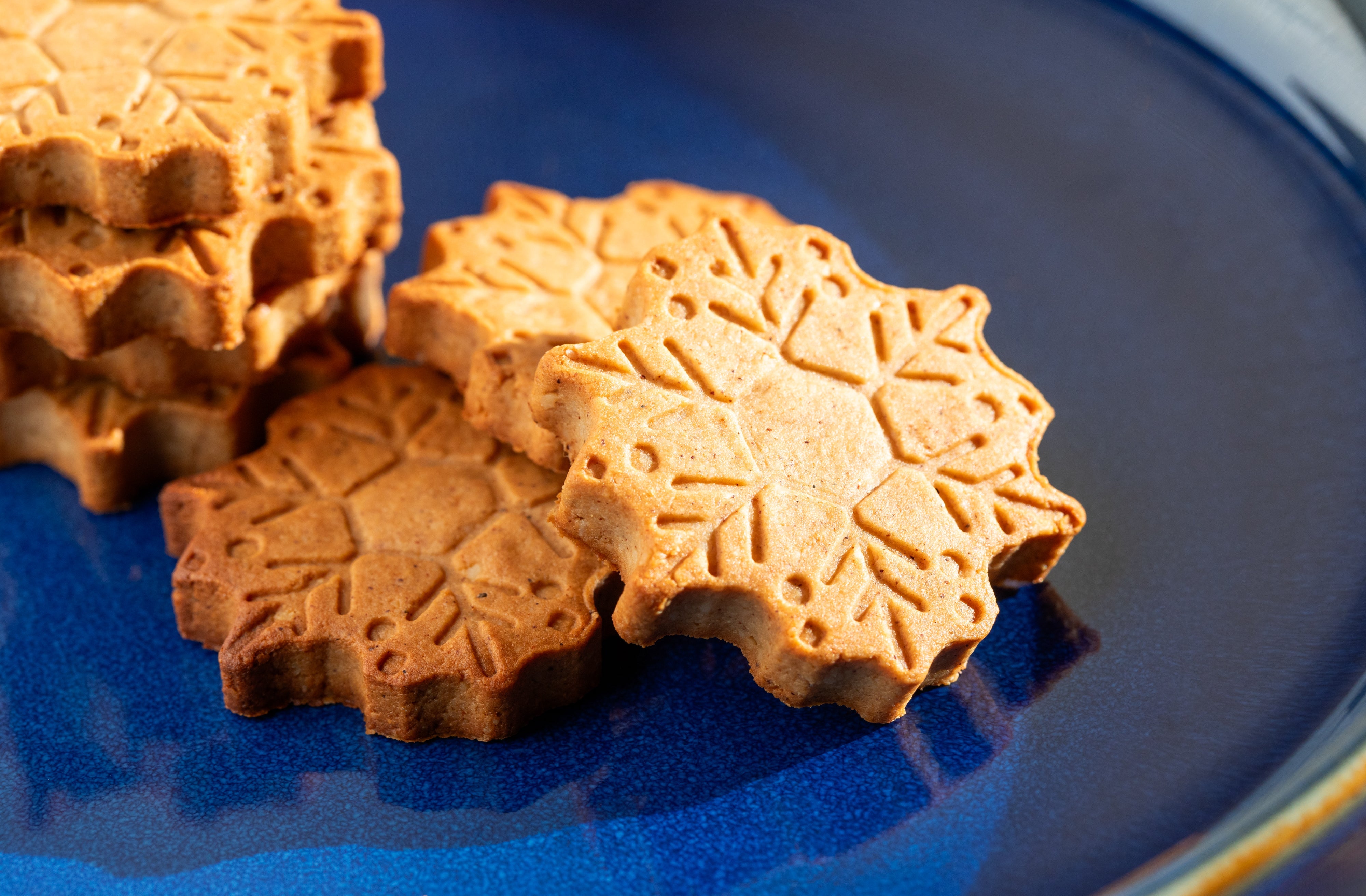 Mandulás-mézeskalács keksz