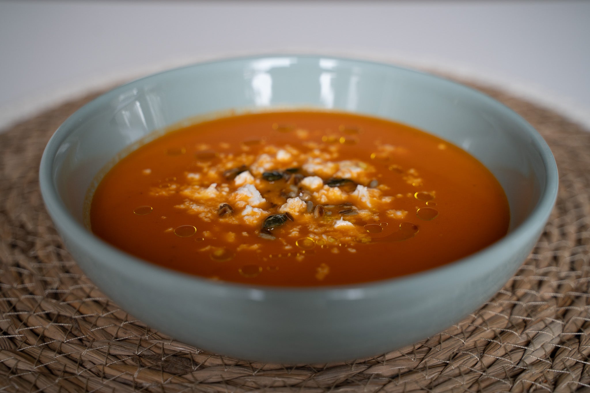 Sült zöldségkrémleves