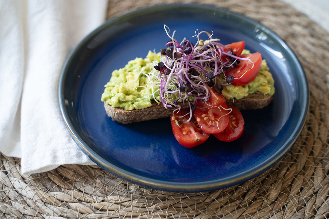 Rozskenyér avokádókrémmel