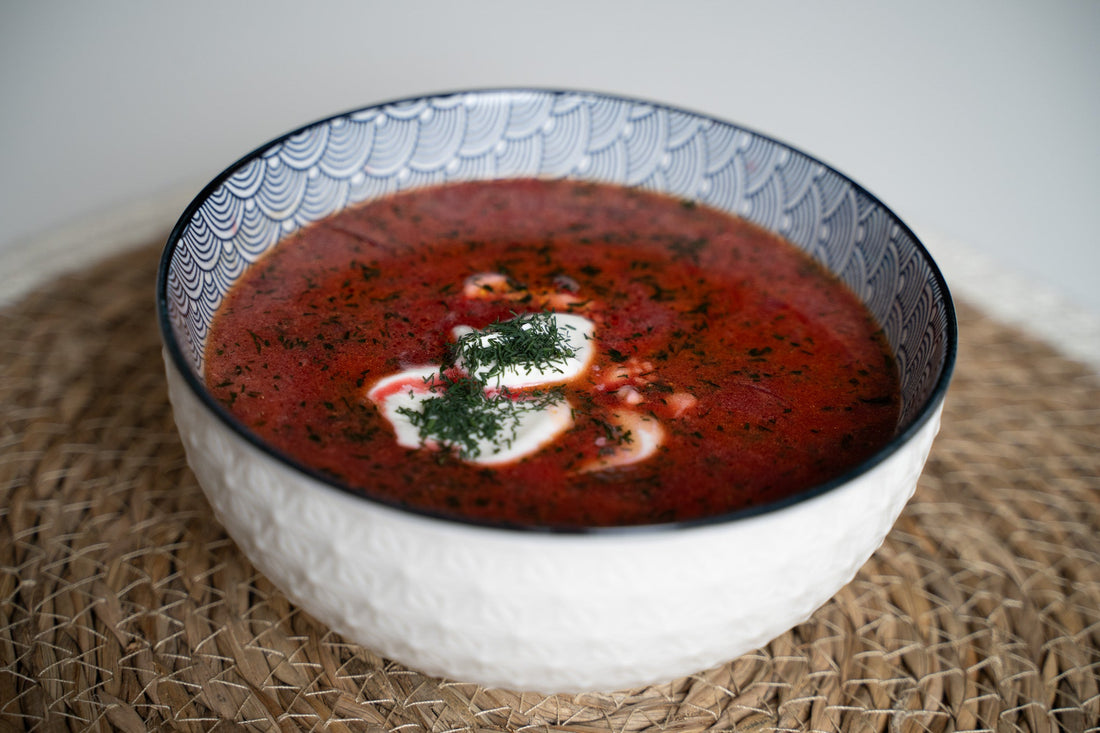 Céklaleves kaporral