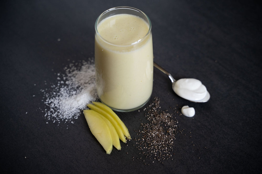 Mangós–kókuszos smoothie