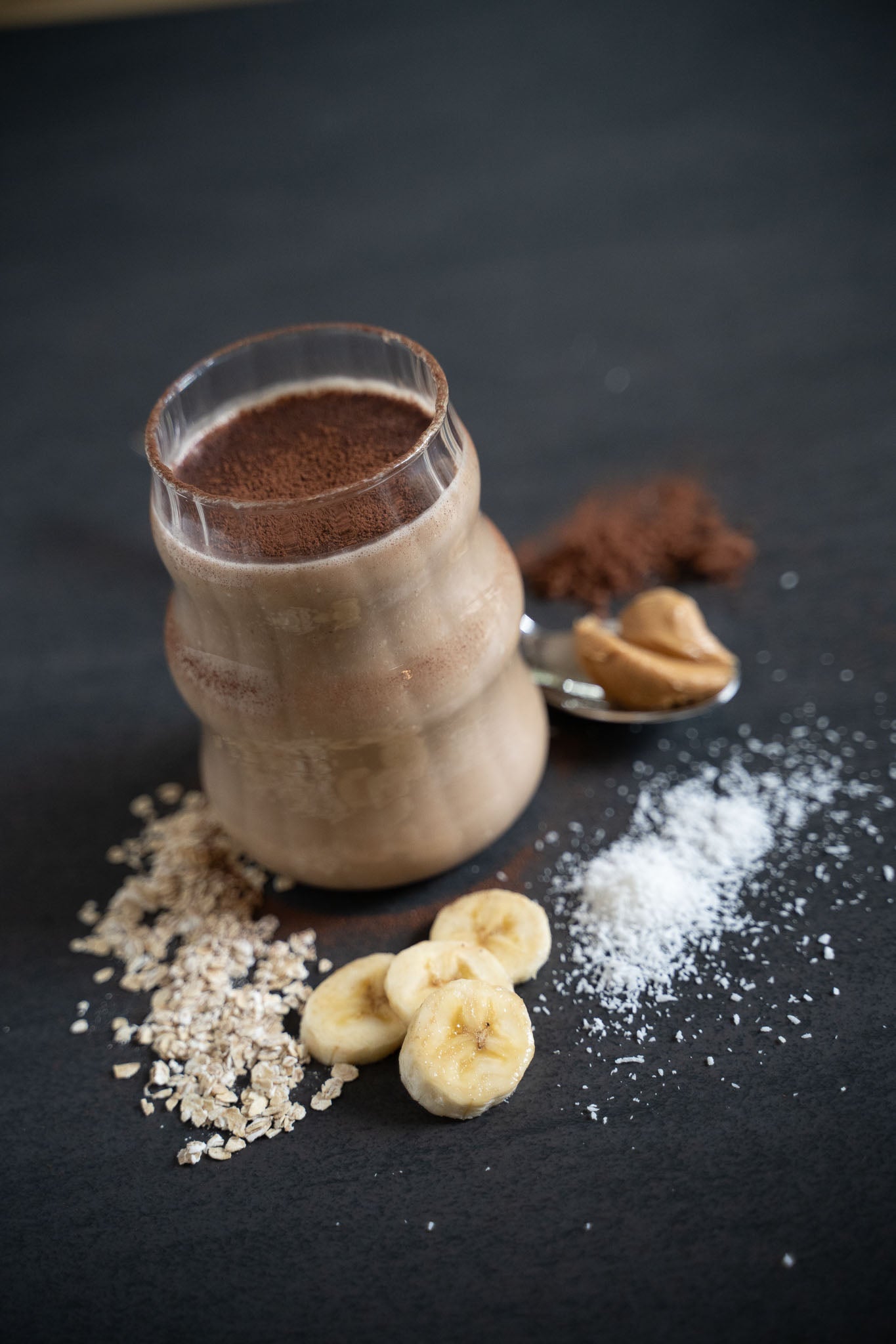 Banános–kókusztejes smoothie