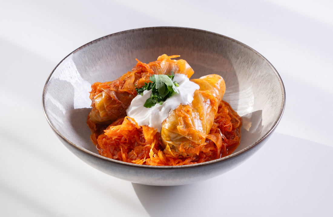 Vega töltött káposzta