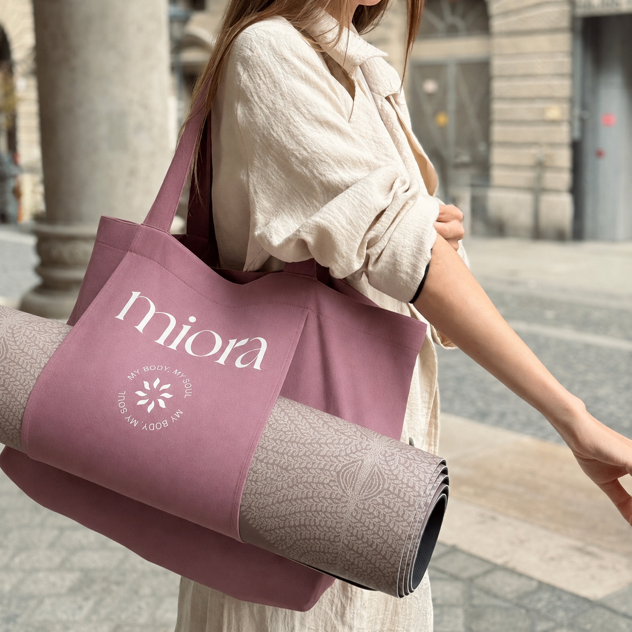 MIORA Mat & Move Bag – Jóga- és edzőtáska