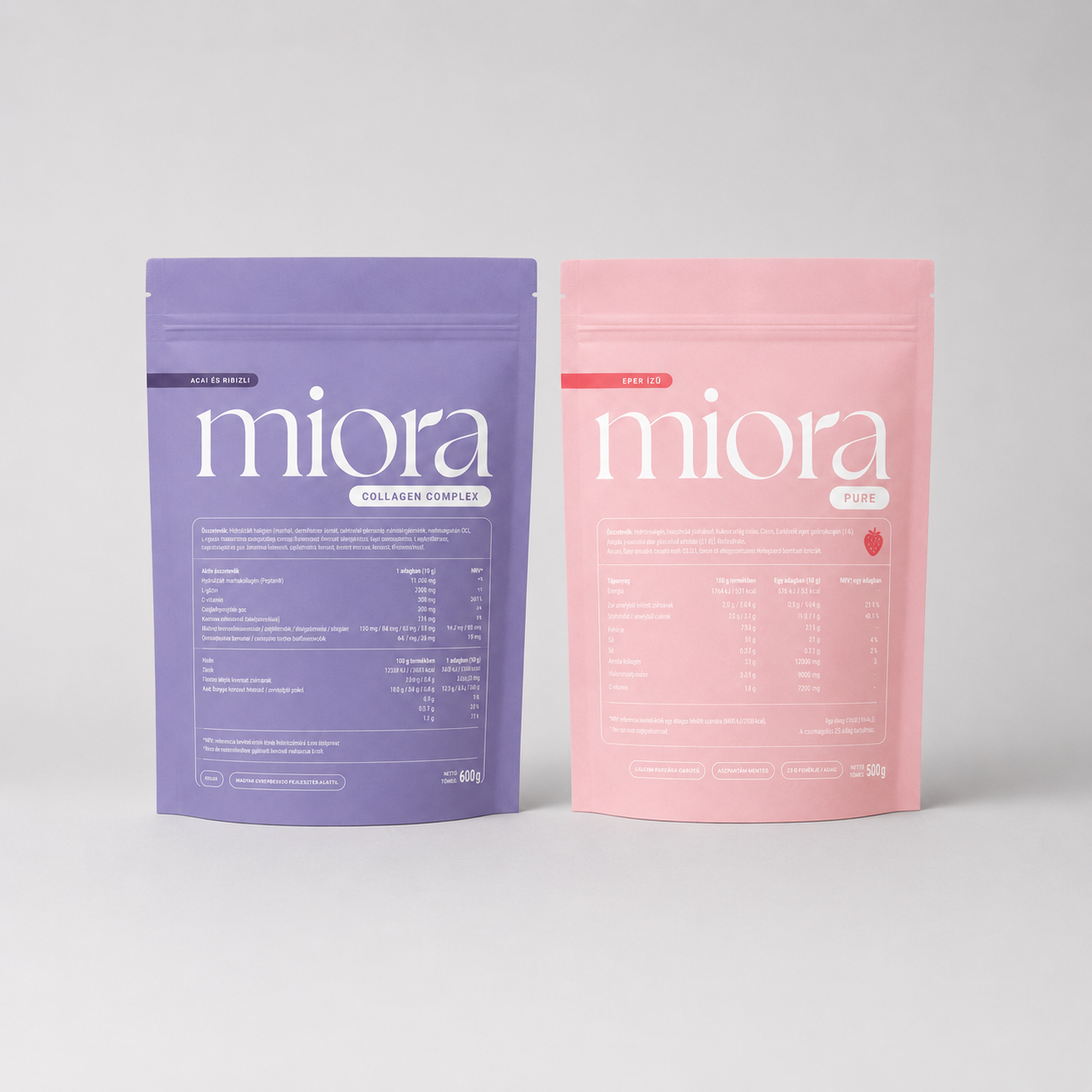 Miora Skin & Body Duo Pack - Miora PURE Epres Fehérje + Collagen Complex