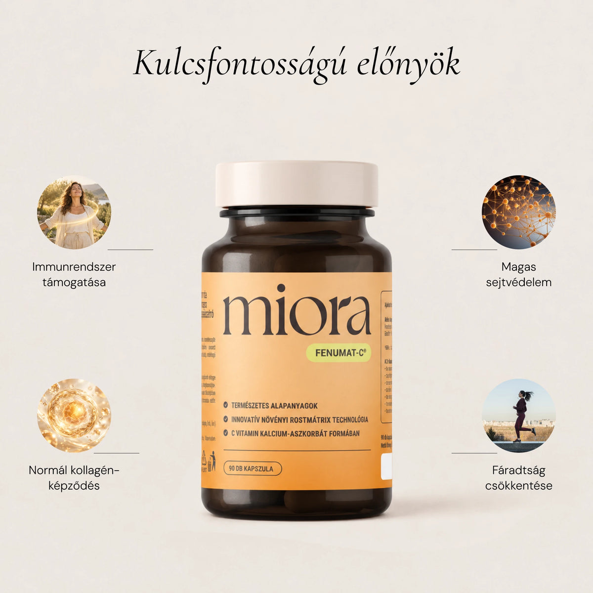 Miora FENUMAT-C® kapszula 90 db