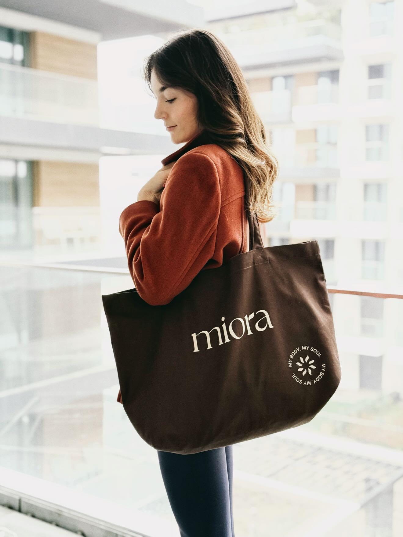 MIORA shopper – nagyméretű vászontáska