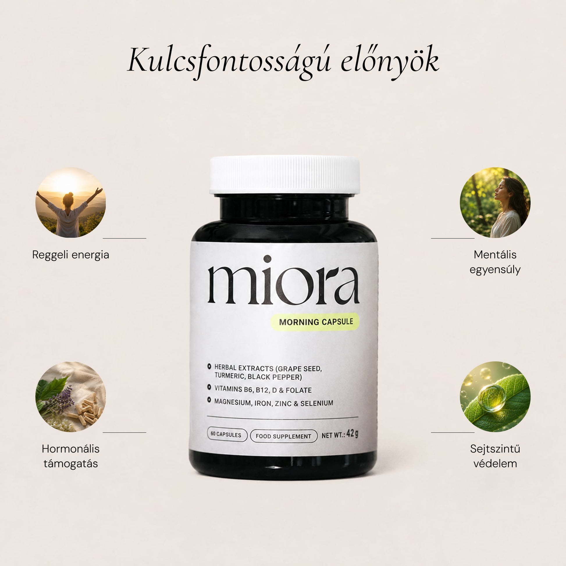 Miora Morning Capsule Reggeli kapszula 60db