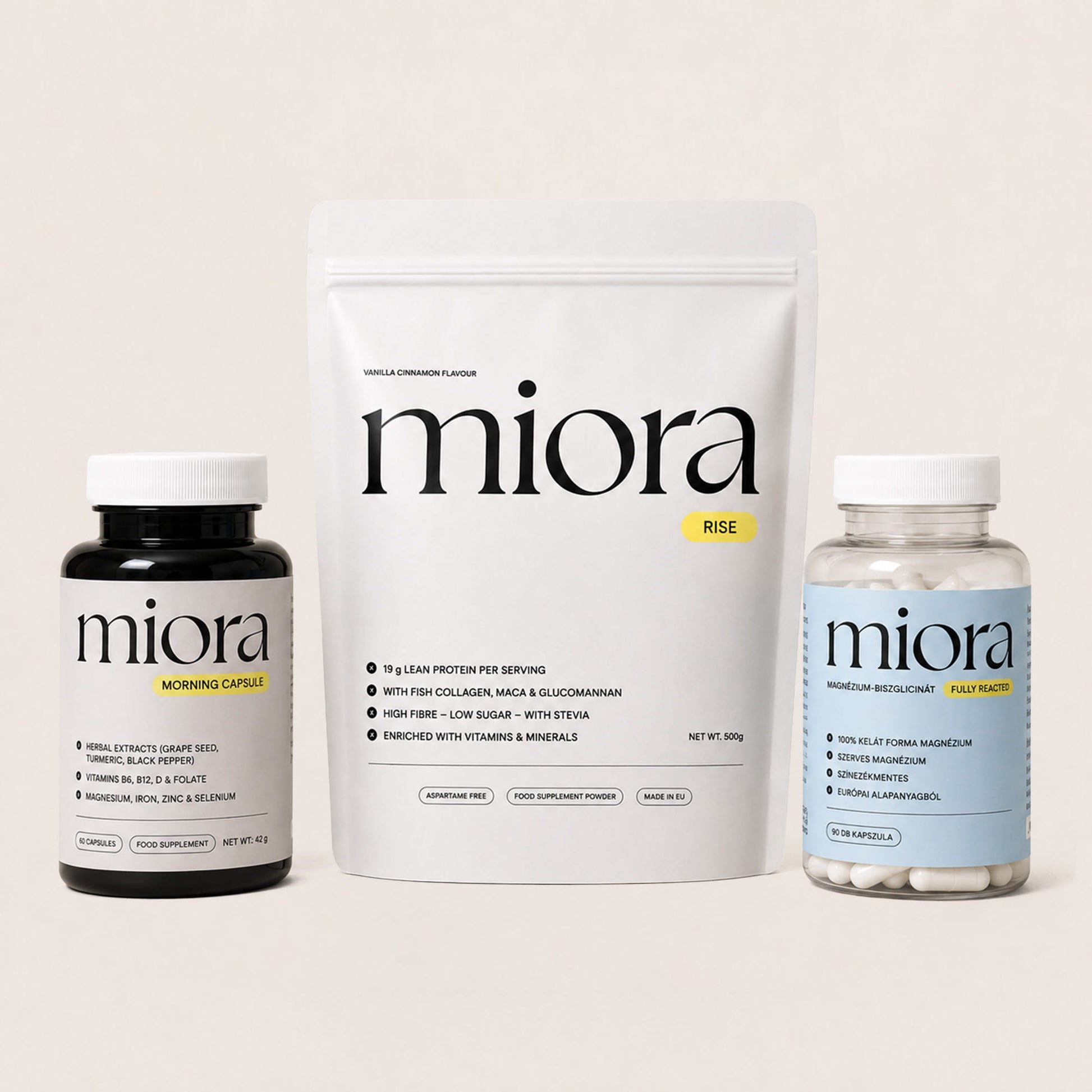 Miora Morning Energy Trio Pack