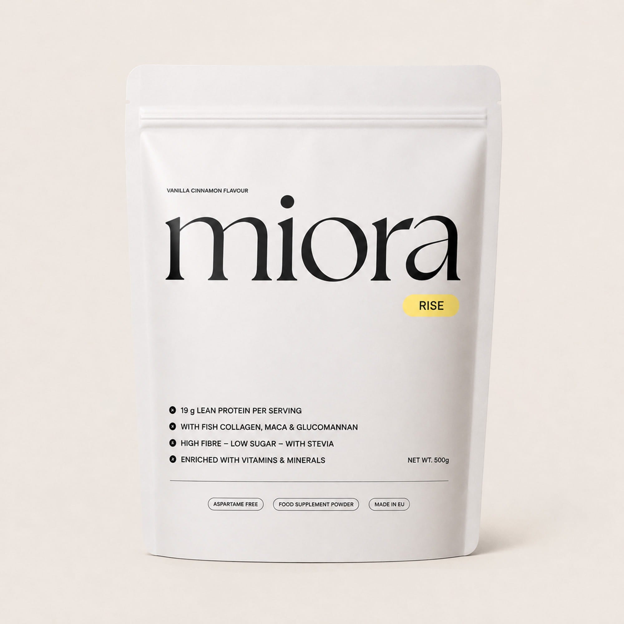 Miora Rise Powder Reggeli Fehérjepor 500g 