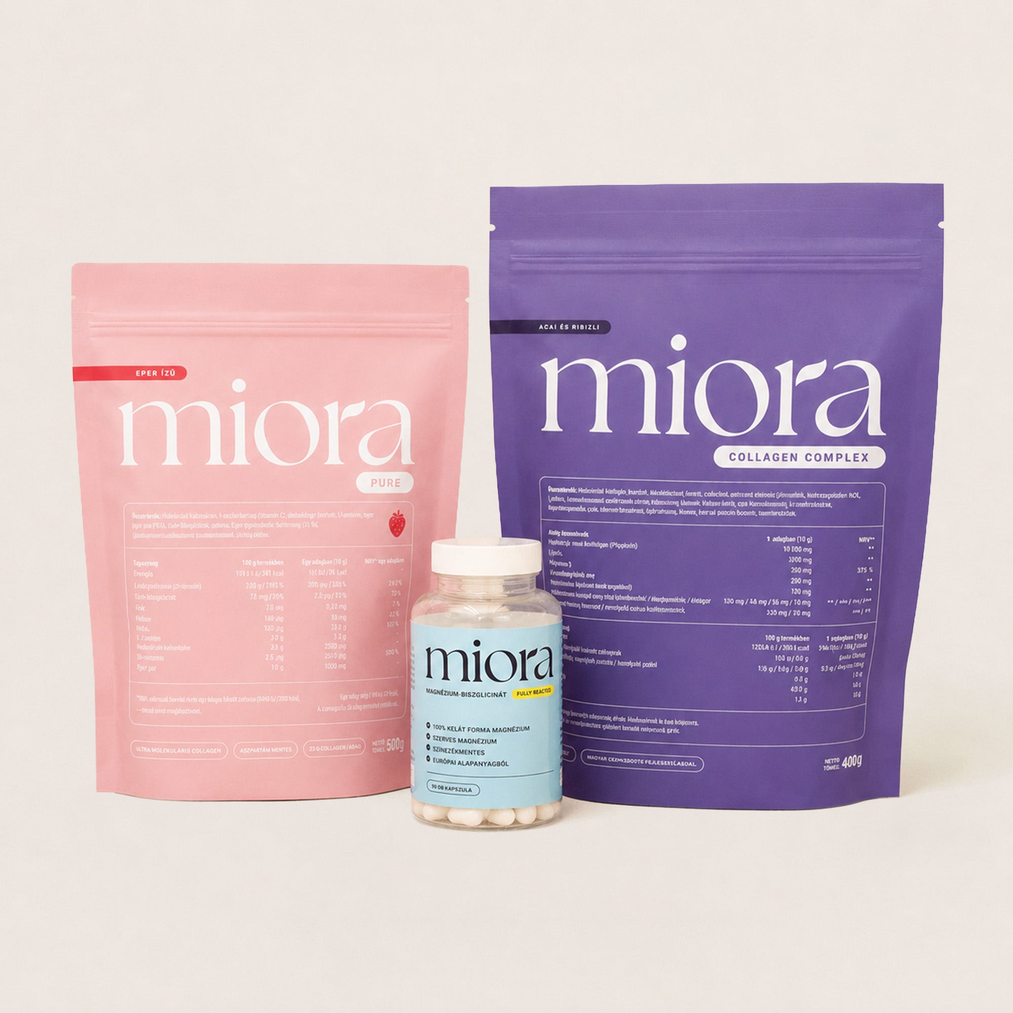 Miora Skin, Body & Balance TrioPack